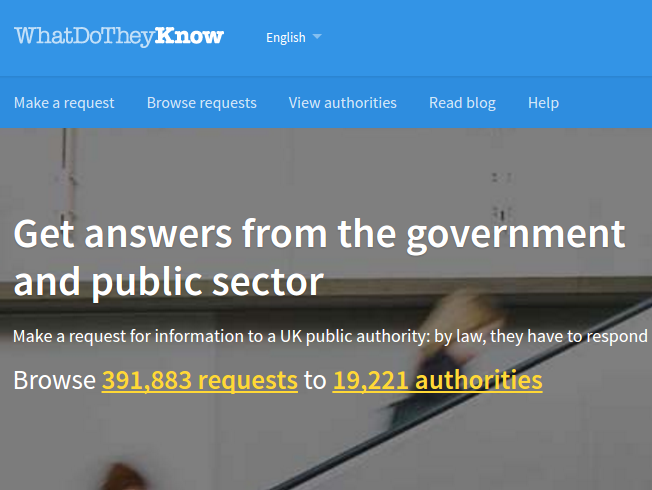 Get answers from the government and public sector